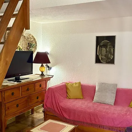 Maison T2 Avec Mezzanine, Terrasse, Parking Prive A 300m D'une Privee - Fr-1-529-44 * Le Barcarès